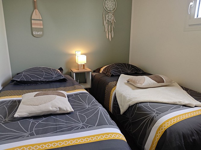 Chambre 2 chalet Voile Jolie 