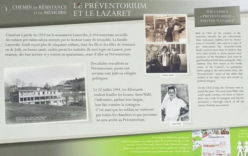 Le Préventorium et le Lazaret