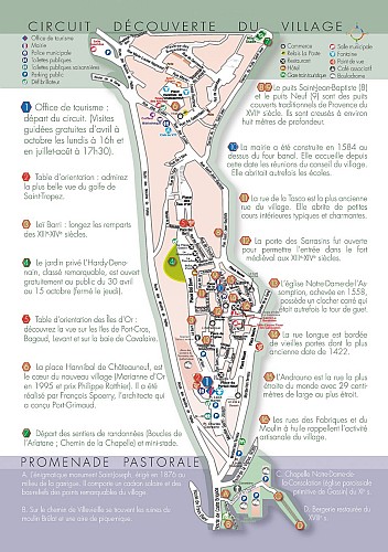 Circuit découverte du village de Gassin