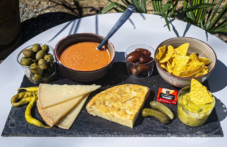 Bar tapas Mindje e care't - Lescar - fromage et omelette