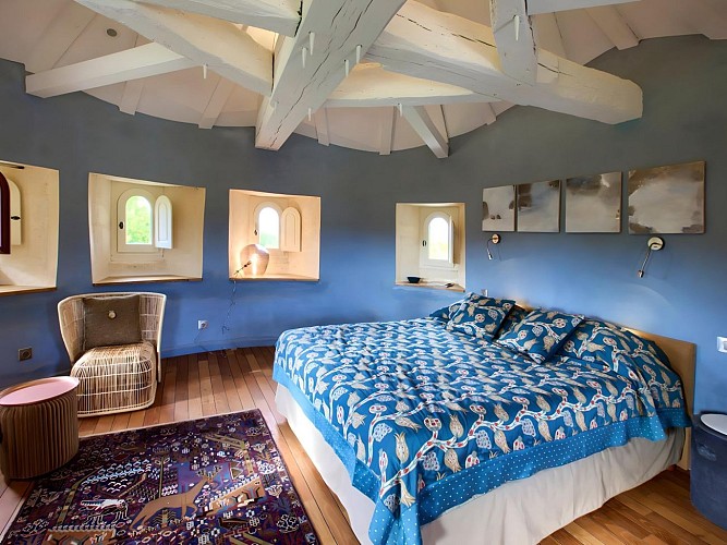 Chambre Amiral du Château de Castelneau