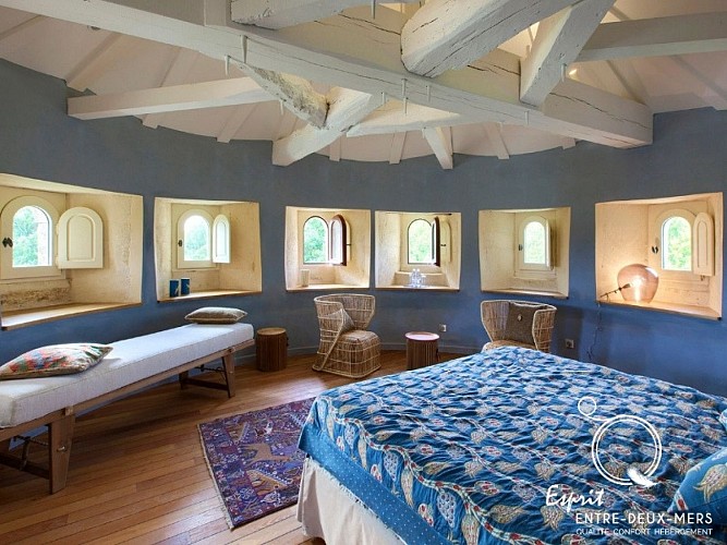 Chambre Amiral du Château de Castelneau