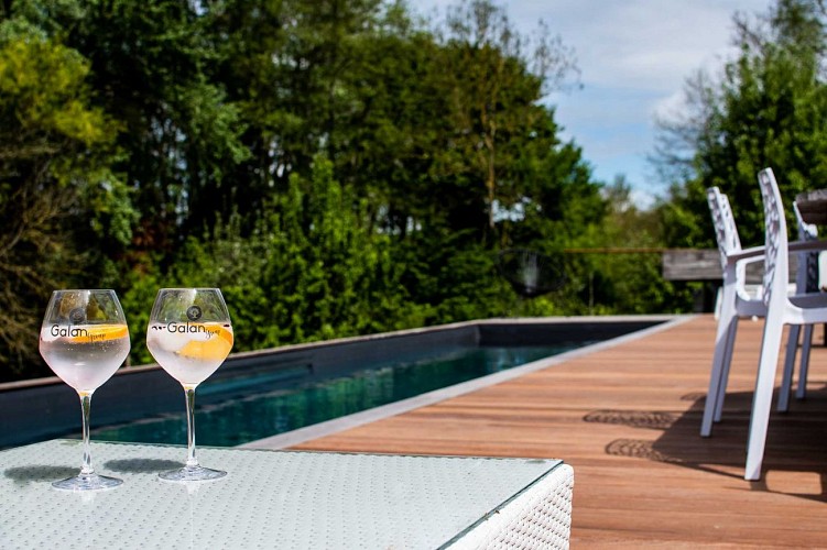 Au Calme de Hosdent - piscine