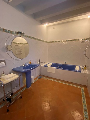 Salle de bain de la chambre d'hôtes