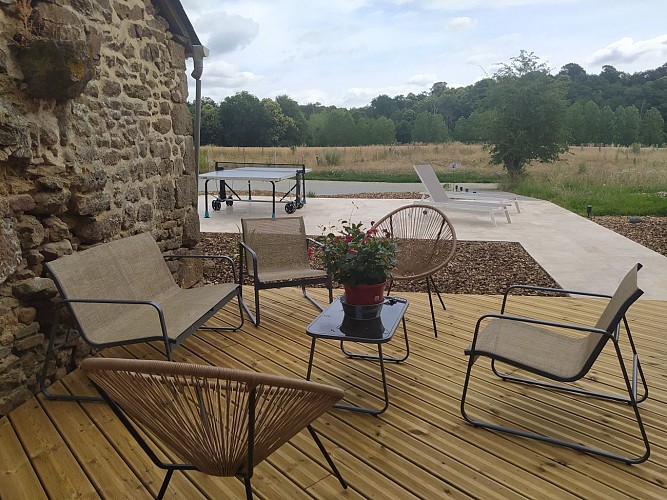 LE LOGIS DES VALLÉES, 6/7 PERS AVEC PISCINE ET SAUNA