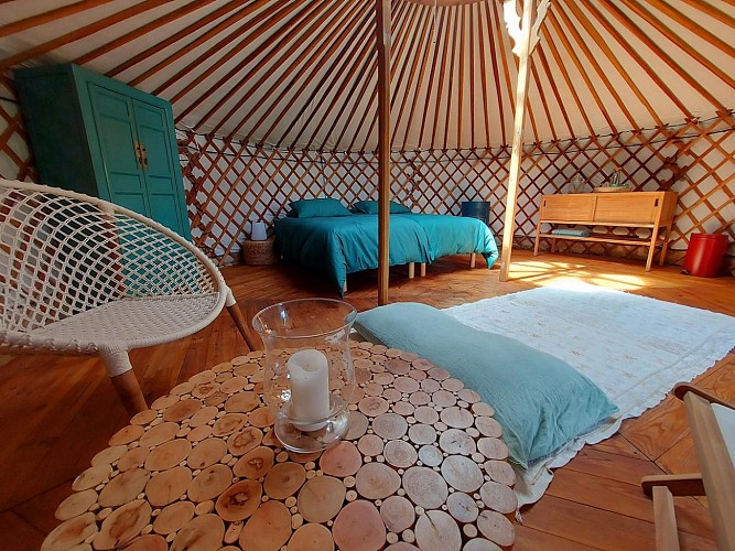 YOURTE 2 PERSONNES (+ 2 ENFANTS