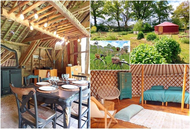 YOURTE 2 PERSONNES (+ 2 ENFANTS