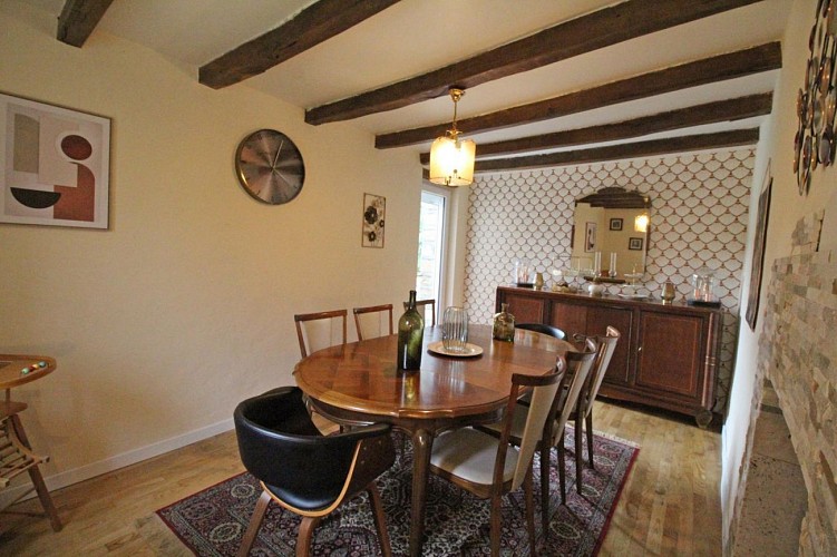 Gîte Evasimone à Chateauponsac en Haute-Vienne (Nouvelle Aquitaine)- salle à manger_7
