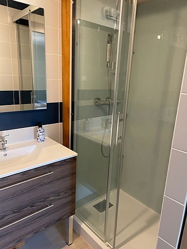 Pont tournant - chambre salle d'eau