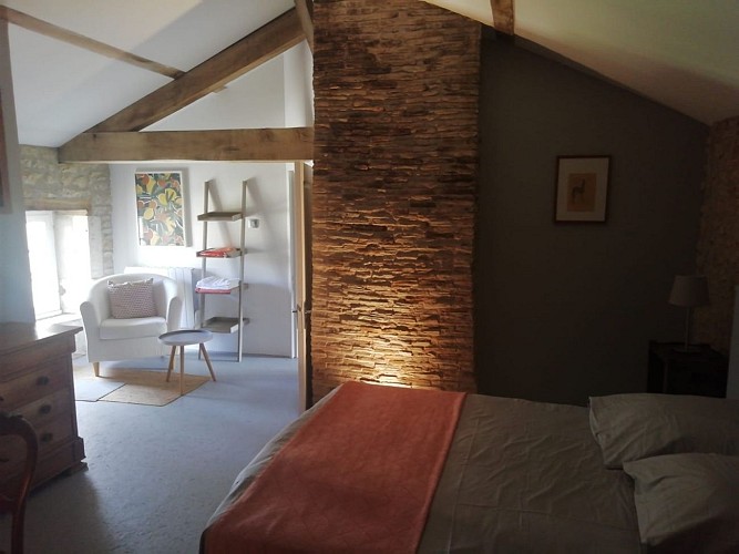 Domaine d'Ancia Chambre le Rivaud (suite)