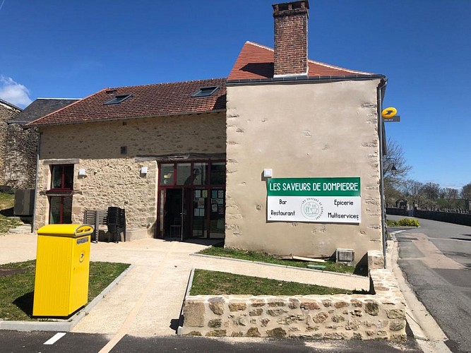 Saveurs_Dompierre_Exterieur_avec_enseigne