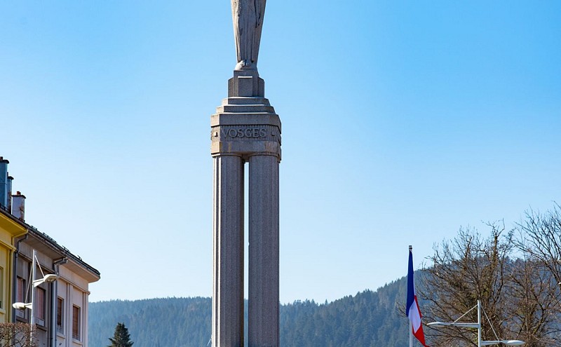 Das Kriegsdenkmal in Gérardmer