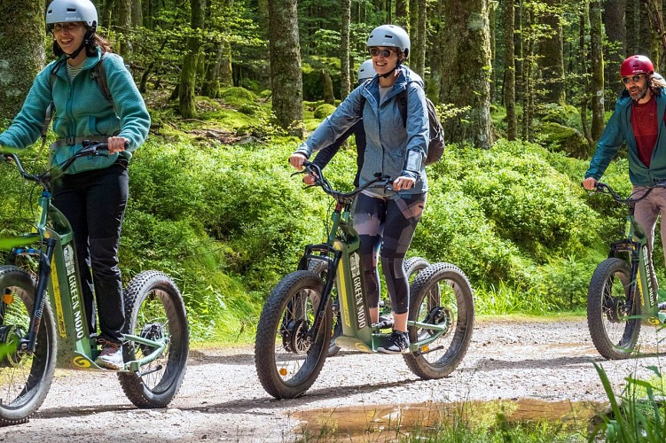 green mojo - balade en trottinette électrique de montagne