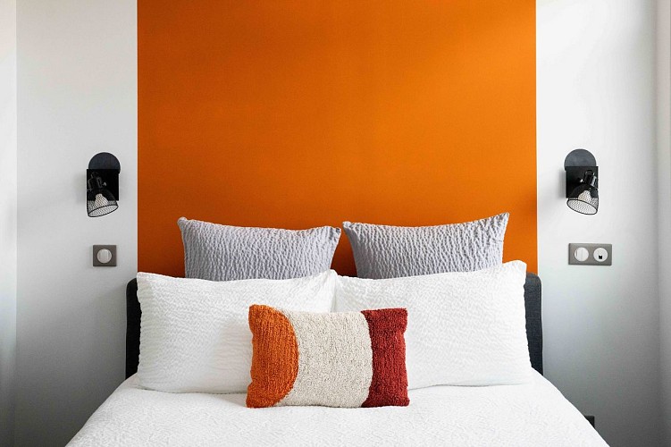 Hotel Urban style - Biarritz - Le Relais chambre orange