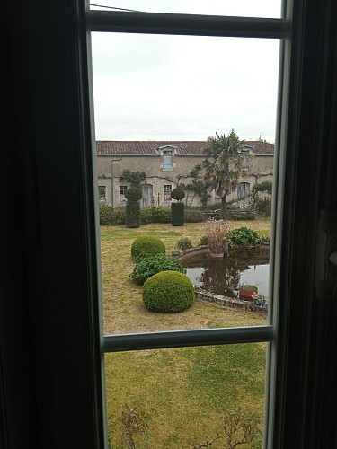 Vue sur le jardin