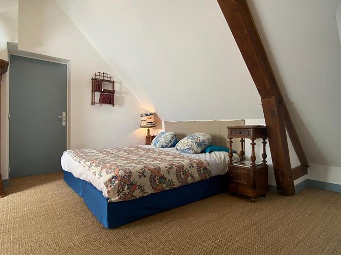 Chambre coquelicot gîte pour 5 personnes 