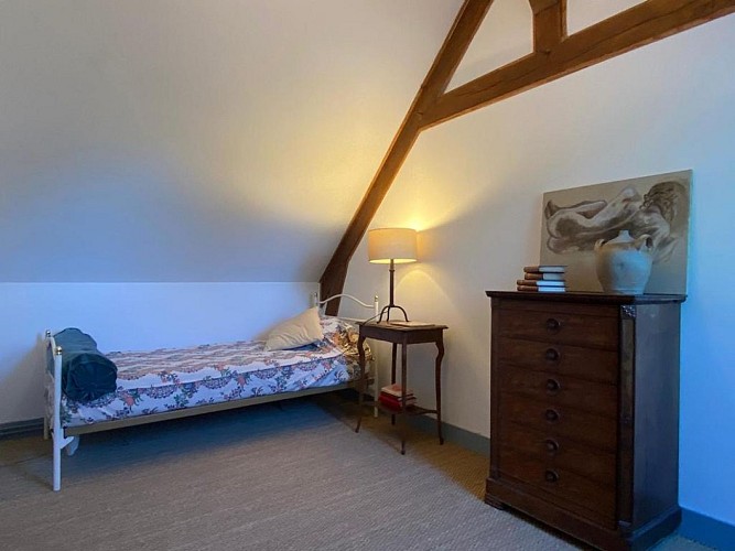 Chambre pervenche gîte pour 5 personnes 
