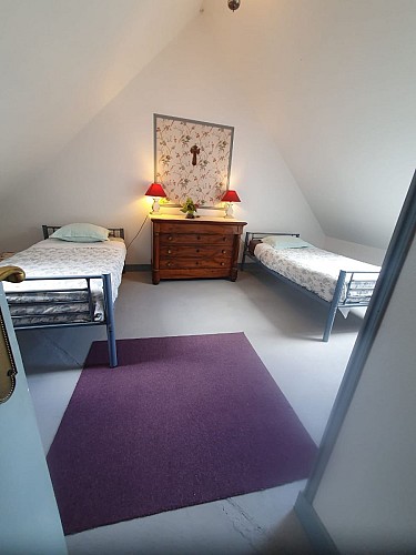 cottage potager chambre lavande