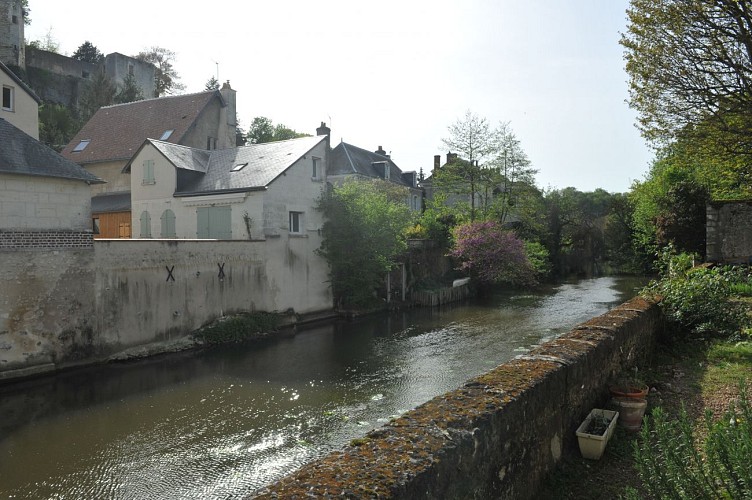 Vendôme au bord du Loir