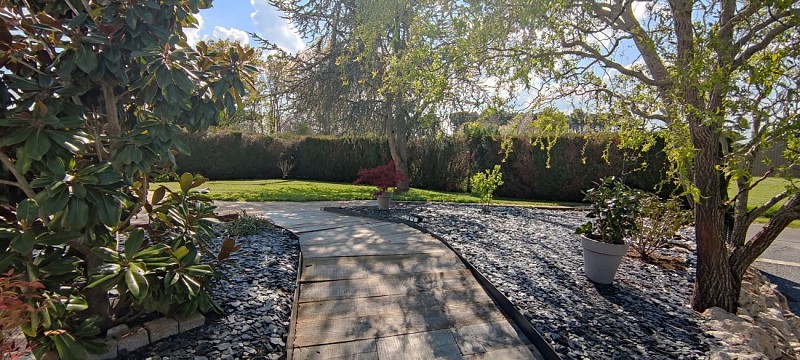 Voie d'accès à l'Orée des Vignes