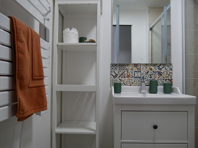 salle de bain chambre Ambre