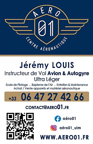 Ecole de Pilotage dans l'Ain - Avion et Autogyre Ultra Leger - Initiations et formations de pilotes - REGION ARA -