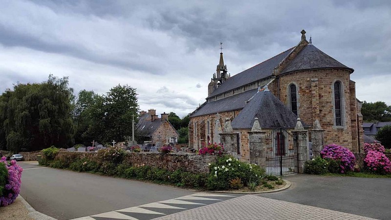 L'église vue arriére