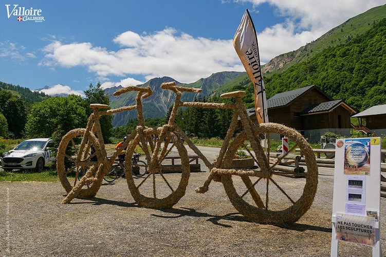 Sculptures sur Paille et Foin visibles tout l'été