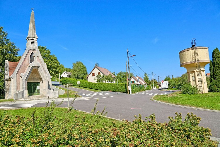 Zerstörtes dorf Vaux devant Damloup