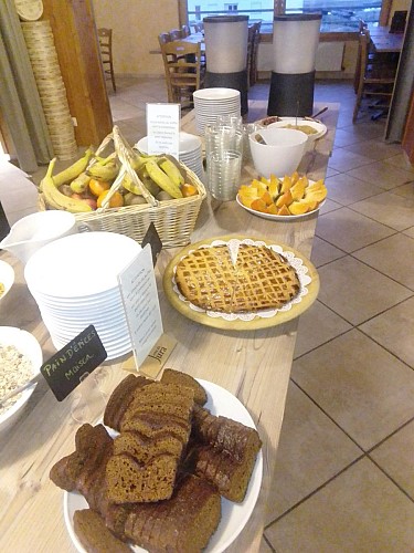 buffet petit déjeuner