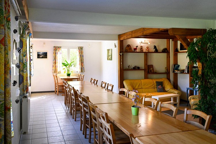 Gîte de la Tuffière - salle de réception