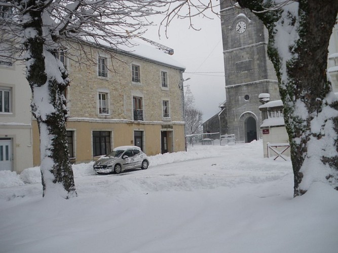 GITE D'ETAPE ET DE SEJOUR " CHEZ NOUS "_9  en hiver