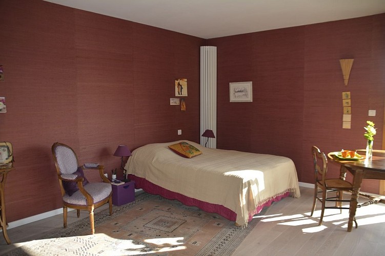 La maison du Poëlon, la chambre