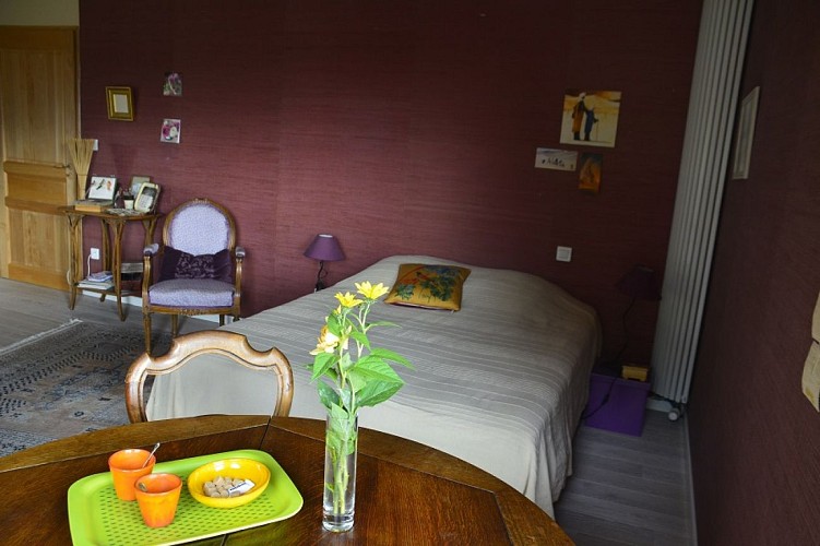 La maison du Poëlon, chambre
