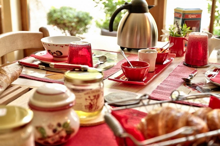 petits déjeuners à LA GRANGE DU HÉRISSON_4