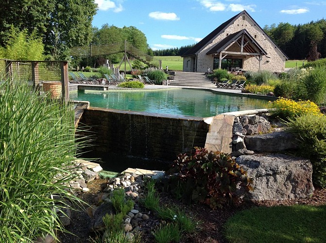 Piscine naturelle Domaine de Mieslot