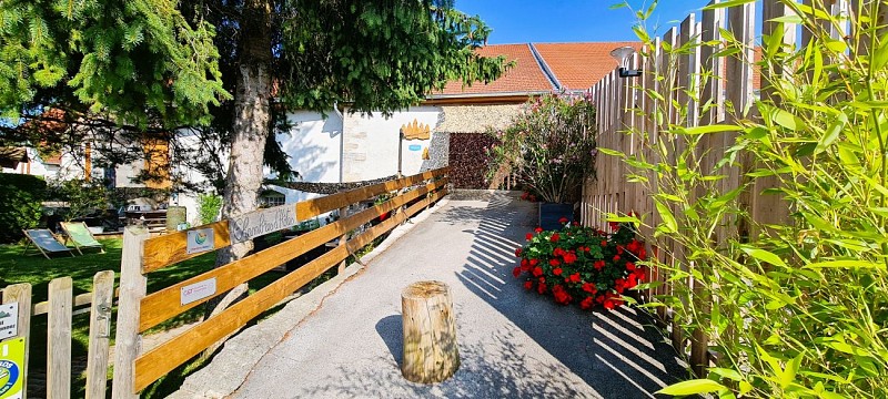 Entrée de la grange