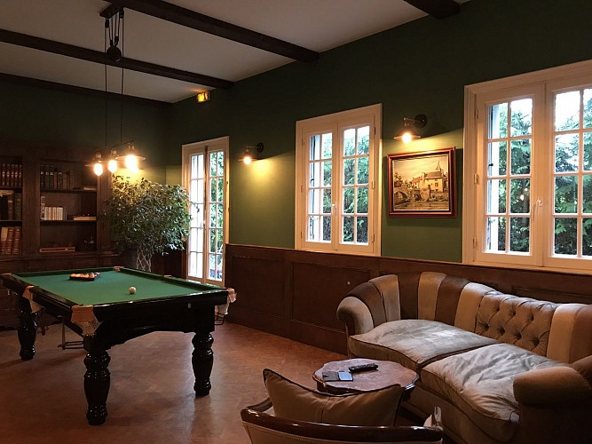 Hôtel D'Artiste - Salle de Billard