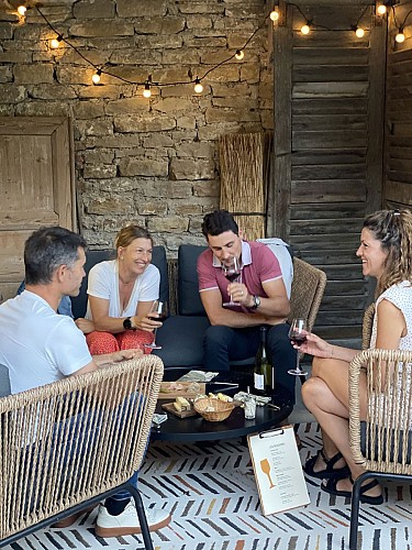 Terrasse de Loue à la Bouche