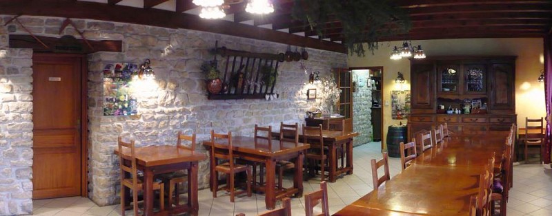Salle de restauration Ferme Auberge du Ligier