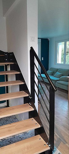 Escalier intérieur - La Belle Etoile - Paray-le-Monial