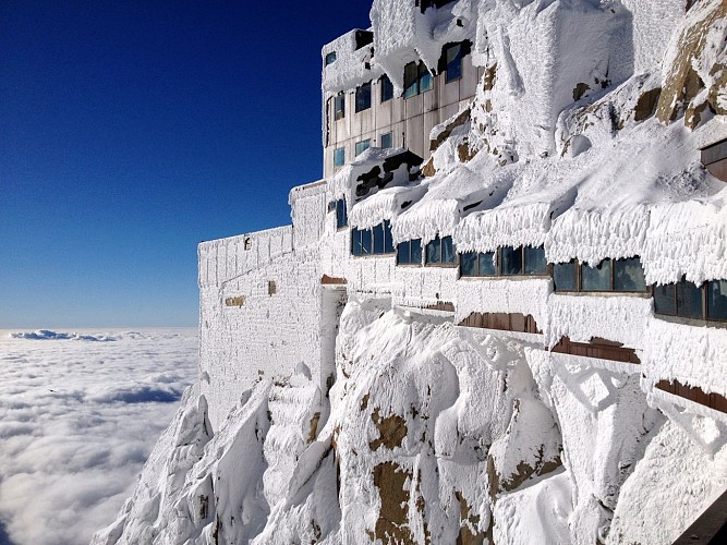 Seilbahn der Aiguille du Midi