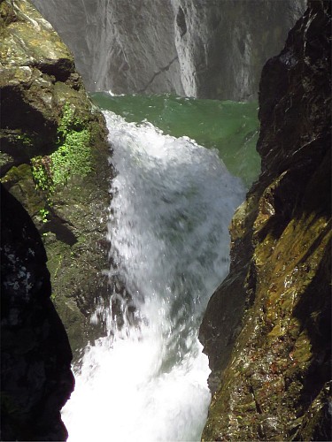 Diosaz's gorges suspended path