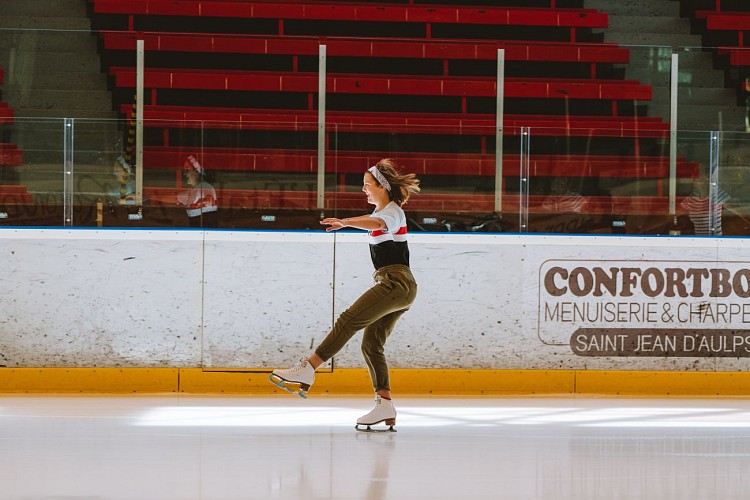 Indoors Ice Rink Skoda Arena