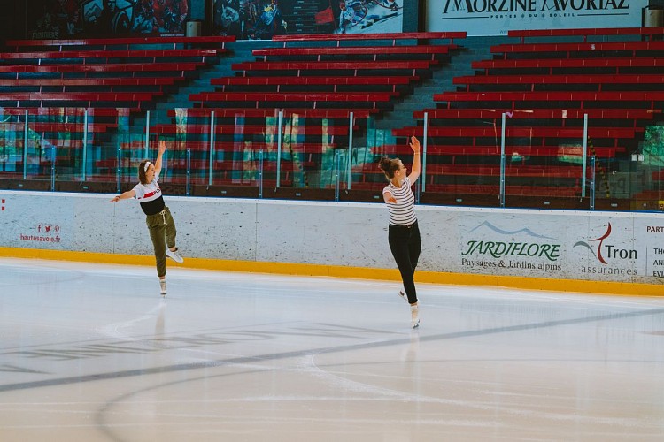 Indoors Ice Rink Skoda Arena