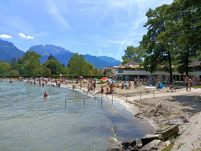Plage municipale de Saint-Jorioz