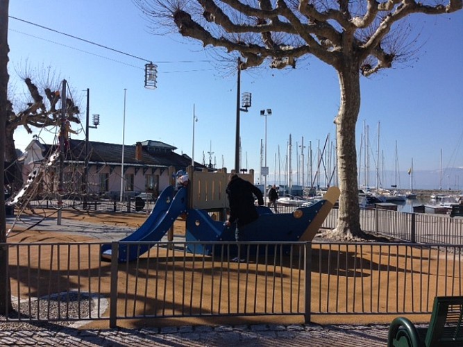 Playground of the port