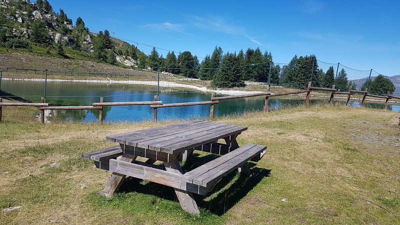 Picnic Table - Pierres Blanches summit