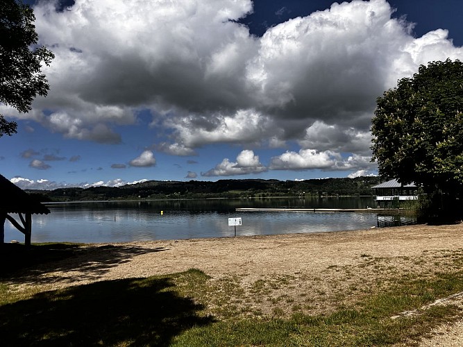 Plage d'Aiguebelette-le-Lac