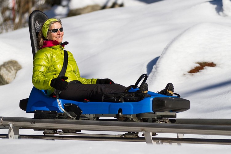 Luge sur rails Alpine Coaster de Chamonix